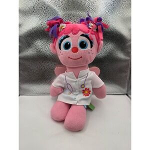 Sesame Street Abby Cadabby Nurse Plush Stuffed Animal Toy Pink Wings